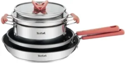 TEFAL G720S604 6-delige Stapelbare Pannenset OPTI'SPACE - RVS - Alle Kookplaten Inclusief Inductie 5 TEFAL G720S604 6-delige Stapelbare Pannenset OPTI'SPACE - RVS - Alle Kookplaten Inclusief Inductie -Keuken Pot Winkel 1200x609 1