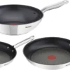 Tefal Ultimum - Pannenset - 3 Stuks | Koekenpan 24cm | Koekenpan 28cm | Wokpan 28cm | INDUCTIE - PFAS-vrij