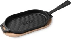 Ooni | Grizzler Pan | Stijlvolle Gietijzeren Grillpan / Skillet Voor Boven Vuur Of In De Oven