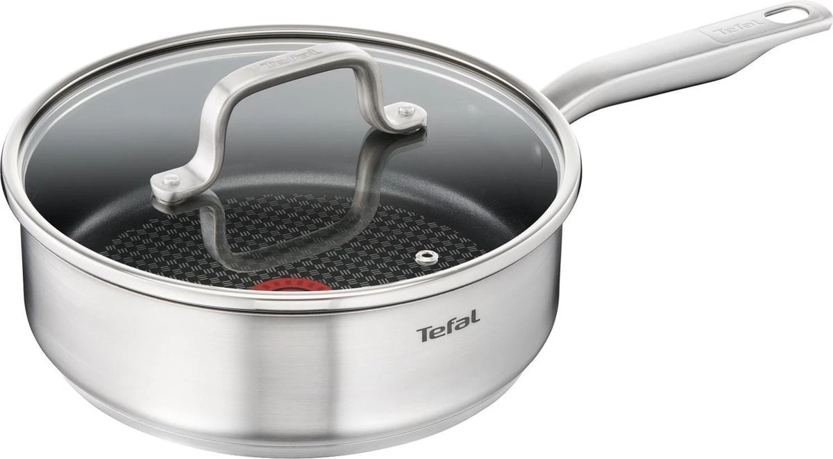 Tefal Virtuoso Hapjespan - Ø 24cm + Deksel 2 Tefal Virtuoso Hapjespan - Ø 24cm + Deksel - Afbeelding 2