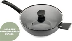 ISENVI Avon Keramische Wok Met Deksel 36 CM - Ergo Greep 8 ISENVI Avon Keramische Wok Met Deksel 36 CM - Ergo Greep -Keuken Pot Winkel 1200x692