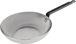 Plaatstalen Wokpan - 28cm - Vogue GG722 - Horeca & Professioneel