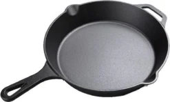 Koock Amsterdam® Skillet Gietijzer - Koekenpan - Geschikt Voor Alle Warmtebronnen Incl. BBQ En Inductie 17 Koock Amsterdam® Skillet Gietijzer - Koekenpan - Geschikt Voor Alle Warmtebronnen Incl. BBQ En Inductie -Keuken Pot Winkel 1200x718 1