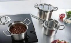 BK-Q-Linair Master Glas Kookpan 18 Cm - RVS - Glazen Deksel - Veilig Afgietsysteem - Inductie -Keuken Pot Winkel 1200x723
