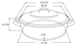 Sola Braadpan Fair Cooking - Ø 28 Cm - Zwart/wit - Aluminium - Antiaanbaklaag -Keuken Pot Winkel 1200x727 3