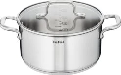 Tefal Virtuoso Pannenset 5 Delig - Hoge Kookpan Ø 22 Cm + Steelpan Ø 16 Cm + Kookpannen Ø 18/20/24 Cm -Keuken Pot Winkel 1200x749 1