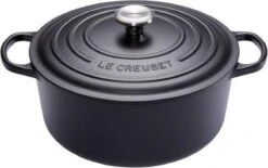Le Creuset Signature Braadpan - 4,2 L - 24 Cm - Zwart -Keuken Pot Winkel 1200x754 3