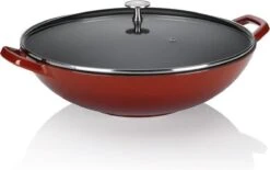 Wokpan Gietijzer Rood, 36 Cm - Kela | Calido -Keuken Pot Winkel 1200x755 2