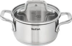 Tefal Virtuoso Pannenset 5 Delig - Hoge Kookpan Ø 22 Cm + Steelpan Ø 16 Cm + Kookpannen Ø 18/20/24 Cm -Keuken Pot Winkel 1200x770 2