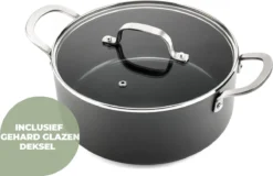 ISENVI Murray Keramische Kookpan 28 CM - RVS Greep 10 ISENVI Murray Keramische Kookpan 28 CM - RVS Greep -Keuken Pot Winkel 1200x776
