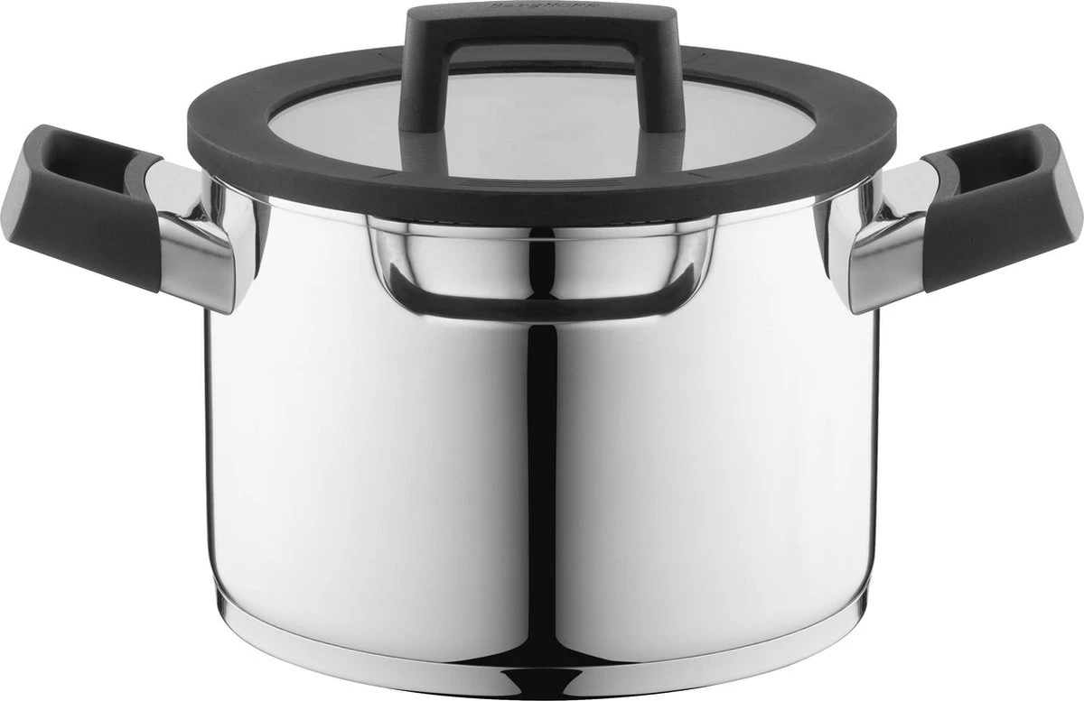 BergHOFF GEM Downdraft Pannenset - 6 Delige Set - 3 Pannen 14 BergHOFF GEM Downdraft Pannenset - 6 Delige Set - 3 Pannen - Afbeelding 14