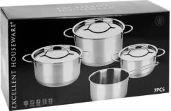 Excellent Houseware 7-delig Pannenset Van Rvs -Keuken Pot Winkel 1200x783 2