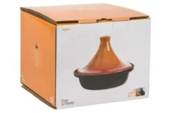 Cosy & Trendy Tajine Zwart / Oranje - Gietijzeren Schaal - Ø25cm - Geschikt Voor Inductie -Keuken Pot Winkel 1200x799 124