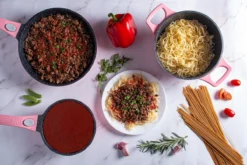 Royalty Line Inductie Pannenset - Luxe 14-delige Pannenset Marmeren Coating - Pannen Met Afneembare Handvaten - Oven-Ready - PFAS-Vrij - Voor Alle Warmtebronnen - Afneembare Koudgrepen - Antiaanbaklaag - Koekenpan Met Glazen Deksels - Roze -Keuken Pot Winkel 1200x800 132