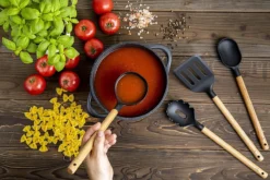 Smile 10-Delige Pannenset - Anti Aanbaklaag - Vaatwasser Bestendig - Zwart - MGK-17 -Keuken Pot Winkel 1200x800 145