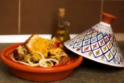 CRAFLAIR ~ Tajine ~ Ø 30 Cm ~ Geschikt Voor Inductie - Adapter ~ Handgemaakt ~ Geglazuurd Keramiek -Keuken Pot Winkel 1200x800 213