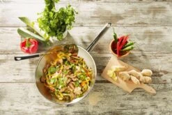 Demeyere Wok - Ø 30 Cm - Vlakke Bodem 13 Demeyere Wok - Ø 30 Cm - Vlakke Bodem -Keuken Pot Winkel 1200x800 44