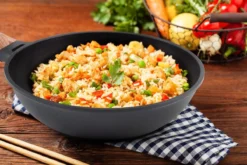 Rosmarino Black Line - Wokpan - Ø30cm - 100% PFAS & PFOA Vrij - Gegoten Aluminium - Non-stick Minerale Coating - Ergonomische Handgreep - Geschikt Voor Alle Warmtebronnen & Vaatwasser -Keuken Pot Winkel 1200x800 59