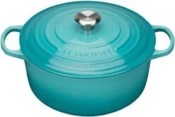 Le Creuset Braadpan Signature Caribbean Blue - ø 20 Cm / 2.4 Liter -Keuken Pot Winkel 1200x804 7
