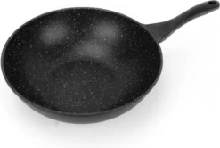 Swiss Pro+ Wokpan - Met Glazen Deksel - 28cm - Zwart -Keuken Pot Winkel 1200x805 5