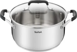 Tefal Cook & Cool E493S6 - Set 3-delig (kookpan 20/24 + Steelpan 16) -Keuken Pot Winkel 1200x807 1