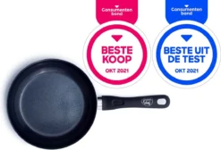 GreenChef Diamond Koekenpannenset Ø 20cm + Ø 28cm - Zwart - Inductie - PFAS-vrij -Keuken Pot Winkel 1200x816 3