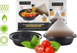 CUILINA Tajine Ø 30 Cm Geschikt Voor Alle Kookplaten, Inclusief Inductie. -Keuken Pot Winkel 1200x831 5