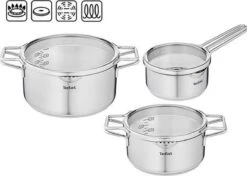 Tefal Nordica Pannenset 3 Delig - Steelpan Ø 16 Cm & Kookpan Ø 20 + Ø 24 Cm -Keuken Pot Winkel 1200x853 1