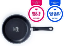 GreenChef Diamond Koekenpannenset Ø 20cm + Ø 28cm - Zwart - Inductie - PFAS-vrij -Keuken Pot Winkel 1200x867 3