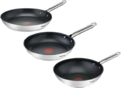 Tefal Ultimum - Pannenset - 3 Stuks | Koekenpan 24cm | Koekenpan 28cm | Wokpan 28cm | INDUCTIE - PFAS-vrij -Keuken Pot Winkel 1200x875 1