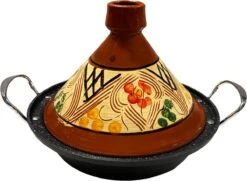 Tajine Aardewerk En Gegoten Aluminium Inductie| Handvaten| Geschikt Voor 4-8 Personen - Alle Warmtebronnen| Ø 30cm -Keuken Pot Winkel 1200x879 2