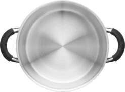 Sola Pannenset Venice - 4 Delig - Ø 16,16,18,20 Cm - Zilver - RVS - Sandwichbodem -Keuken Pot Winkel 1200x887