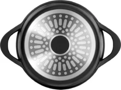 Smile 10 Delige Pannenset - Antiaanbaklaag - Vaatwasser Bestendig - Zwart -Keuken Pot Winkel 1200x890 3