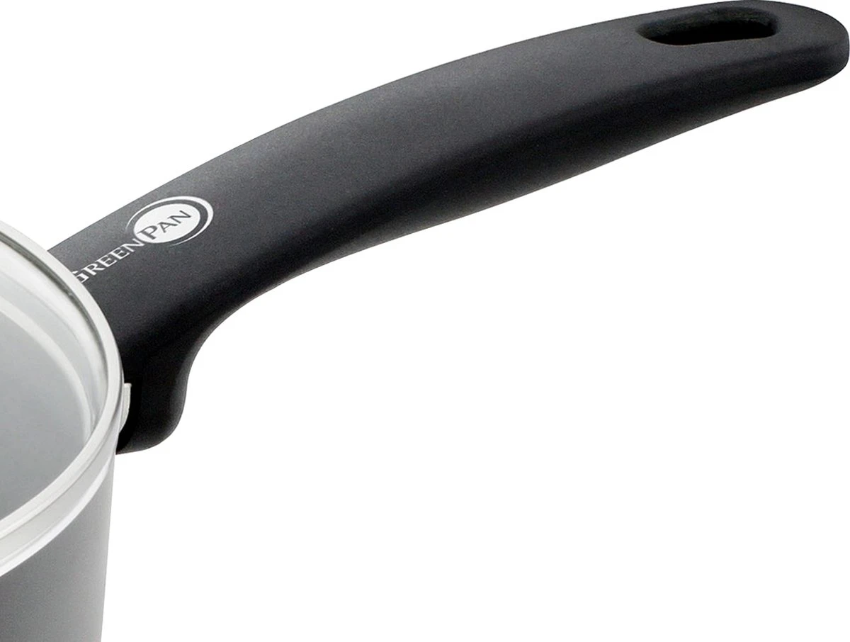 GreenPan Cambridge Hapjespan Met Deksel 28cm - Zwart - Inductie - PFAS-vrij 7 GreenPan Cambridge Hapjespan Met Deksel 28cm - Zwart - Inductie - PFAS-vrij - Afbeelding 7