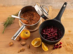 Sola Steelpan Fair Cooking - Ø 18 Cm - Zwart/wit - Aluminium - Antiaanbaklaag -Keuken Pot Winkel 1200x906 27