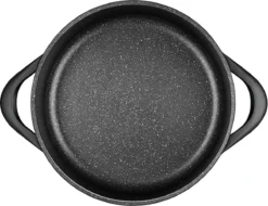 Smile 10-Delige Pannenset - Anti Aanbaklaag - Vaatwasser Bestendig - Zwart - MGK-17 -Keuken Pot Winkel 1200x921