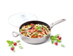 GreenPan Cambridge Hapjespan Met Deksel 28cm - Brons - Inductie - PFAS-vrij -Keuken Pot Winkel 1200x926 45