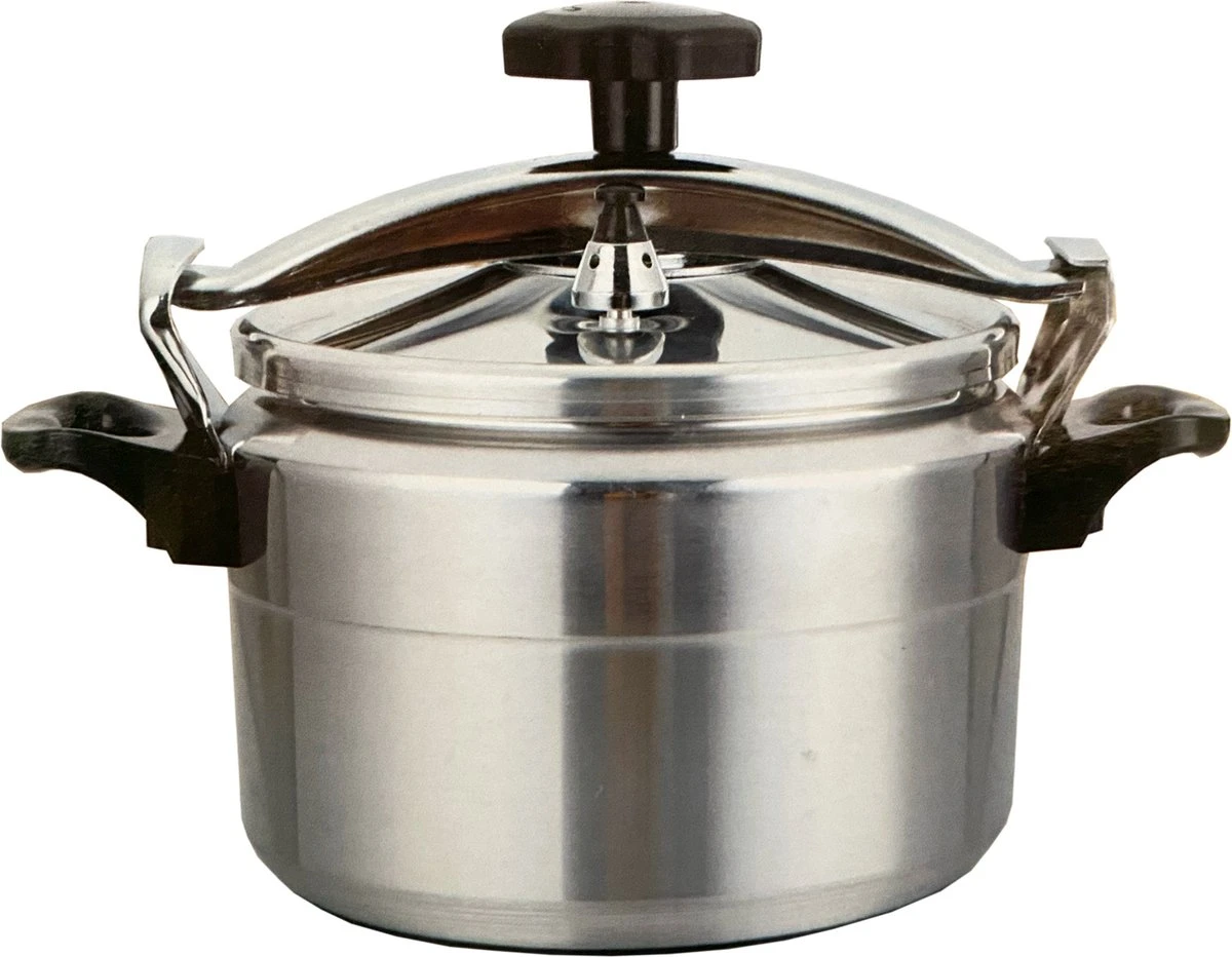 Kookkunst Holland 7 Liter Snelkookpan Aluminium 24 Cm - Inductie - Pressure Cooker 1 Kookkunst Holland 7 Liter Snelkookpan Aluminium 24 Cm - Inductie - Pressure Cooker