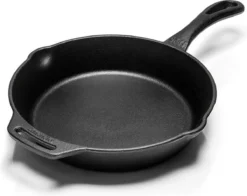 Petromax Fp30-t, Skillet, 28 Cm, Pan Met Steel, Gietijzer, Zwart