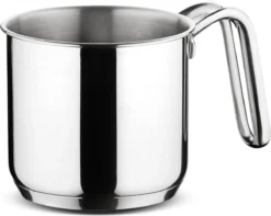 Lagostina Sfisiosa Acciaio SFIZIOSA ACCIAIO 10-delig (hoge Kookpan 22 Cm + Kookpan 18/22 Cm + Hapjespan 24 Cm + Steelpan 14 Cm + Melkpot 12 Cm + Deksels 14/18/22/24 Cm) -Keuken Pot Winkel 1200x955