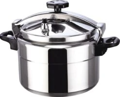 Snelkookpan Pressure Cooker Aluminium 8 Liter - Geschikt Voor Alle Warmtebronnen