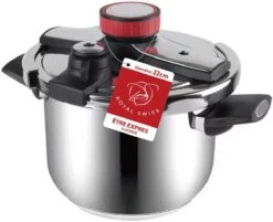 Royal Swiss Snelkookpan / Couscous Pan - 2 In 1 - 10 Liter - Ø 26 Cm - RVS - Inductie - Automatische Sluiting 11 Royal Swiss Snelkookpan / Couscous Pan - 2 In 1 - 10 Liter - Ø 26 Cm - RVS - Inductie - Automatische Sluiting -Keuken Pot Winkel 1200x976 8