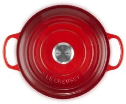 Le Creuset - Gietijzeren - Lage Braadpan - 24cm - Kersenrood 22 Le Creuset - Gietijzeren - Lage Braadpan - 24cm - Kersenrood -Keuken Pot Winkel 1200x988 2