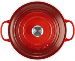Le Creuset Braadpan Signature Kersenrood - ø 28 Cm / 6.7 Liter -Keuken Pot Winkel 1200x988 3