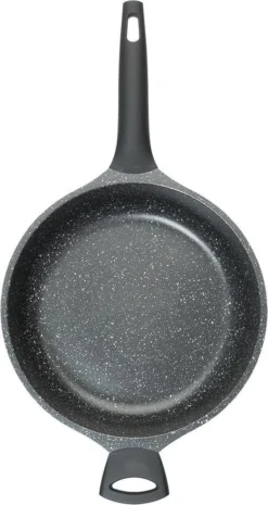 Sola Hapjespan Fair Cooking - Ø 28 Cm - Zwart/wit - Aluminium - Antiaanbaklaag 10 Sola Hapjespan Fair Cooking - Ø 28 Cm - Zwart/wit - Aluminium - Antiaanbaklaag -Keuken Pot Winkel 638x1200