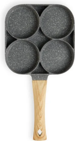 Magnani - Eierpan - 4 Bakplaten Van ⌀ 8 Cm - Voor Gas- En Elektrische Kookplaten - Aluminium - Houten Handvat - 38 X 18.7 X 2 Cm 17 Magnani - Eierpan - 4 Bakplaten Van ⌀ 8 Cm - Voor Gas- En Elektrische Kookplaten - Aluminium - Houten Handvat - 38 X 18.7 X 2 Cm -Keuken Pot Winkel 643x1200 1