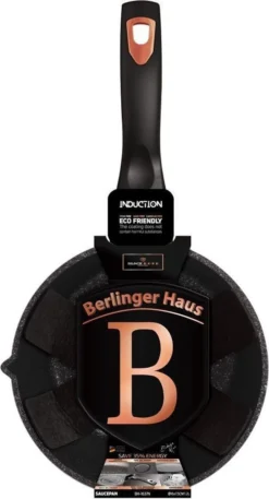 Berlinger Haus 1637 - Steelpan - Sauspan - 16 Cm - Black Rose Collection -Keuken Pot Winkel 648x1200