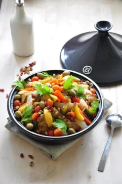 Emile Henry Tajine - Ø32 Cm - Fusain 16 Emile Henry Tajine - Ø32 Cm - Fusain -Keuken Pot Winkel 796x1200 3