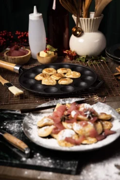 Blackwell Poffertjespan - Met Houten Steel - Gietijzer - ø 24 Cm -Keuken Pot Winkel 799x1200 9