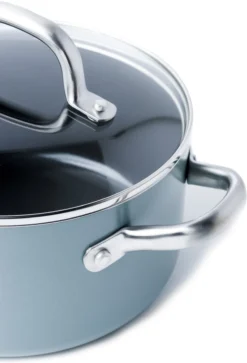 GreenPan Mayflower Pannenset - 5-delig + 5 Accessoires - Lichtblauw - Inductie - PFAS-vrij -Keuken Pot Winkel 817x1200